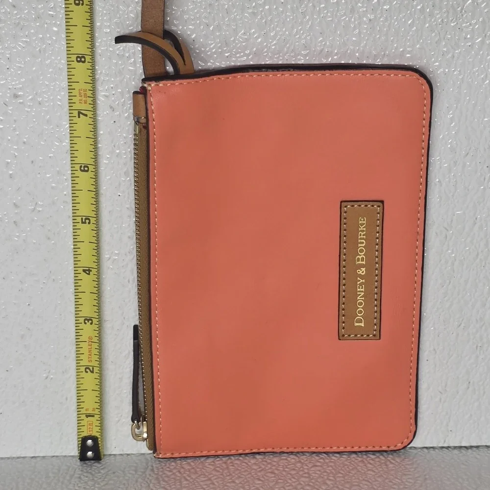 Dooney & Bourke Coral Pink Wristlet Pouch